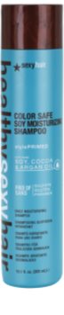 Sexy Hair Healthy Champô hidratante para proteção da cor sem sulfatos e parabenos