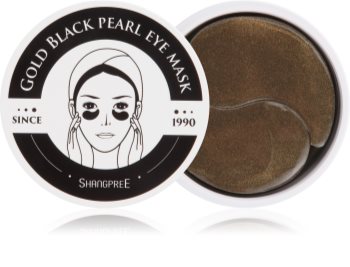 Shangpree Gold Black Pearl hydrogelová maska na oční okolí s protivráskovým účinkem