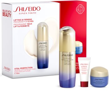 Shiseido Vital Perfection Eye Set Geschenkset (gegen Falten im Augenbereich)