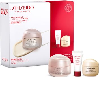 Shiseido Benefiance Wrinkle Smoothing Eye Cream Geschenkset (für reife Haut)
