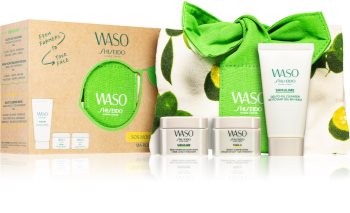 Shiseido Waso Moisture Charge Trio Geschenkset (spendet Feuchtigkeit und Glanz)