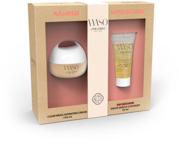 Shiseido Waso Clear Mega Hydrating Cream kosmetická sada I. pro ženy
