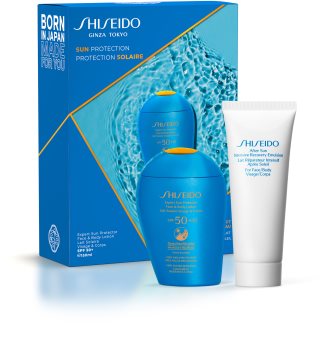 Shiseido Sun Care Expert Sun Protector Face & Body Lotion set cadou I.