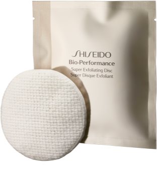 Shiseido Bio-Performance Super Exfoliating Disc discos limpiadores exfoliantes rejuvenecedor de la piel