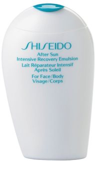 Shiseido Sun Care After Sun Intensive Recovery Emulsion obnovujíci emulze po opalování na obličej a tělo