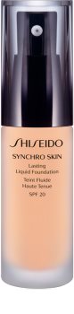 Shiseido Synchro Skin Lasting Liquid Foundation langanhaltendes Make-up SPF 20