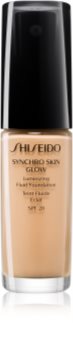 Shiseido Synchro Skin Glow Luminizing Fluid Foundation auffrischendes Foundation SPF 20