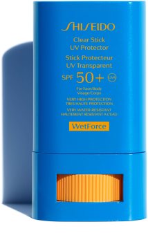 Shiseido Sun Care Clear Stick UV Protector WetForce opalovací krém v tyčince SPF 50+