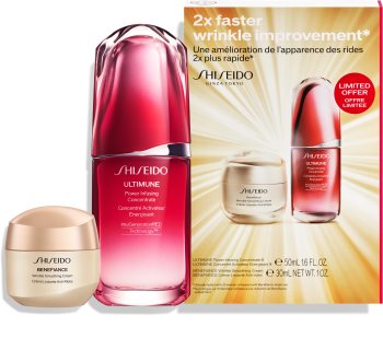 Shiseido Benefiance Wrinkle Smoothing Cream Geschenkset (gegen Falten)