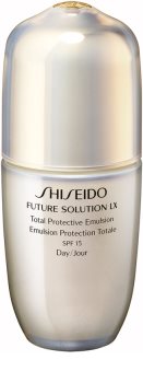 Shiseido Future Solution LX Total Protective Emulsion emulsão protetora diária SPF 15