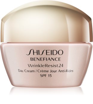 Shiseido Benefiance WrinkleResist24 Day Cream denný protivráskový krém SPF 15