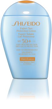 Shiseido Sun Care Expert Sun Protection Lotion WetForce wasserfeste Bräunungscreme SPF 50+
