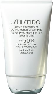 Shiseido Sun Care Urban Environment UV Protection Cream Plus loção hidratante protetora SPF 50