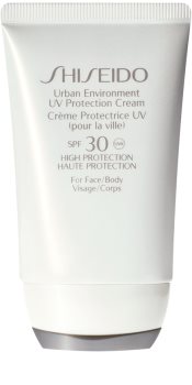 Shiseido Sun Care Urban Environment UV Protection Cream zaščitna krema za obraz in telo SPF 30