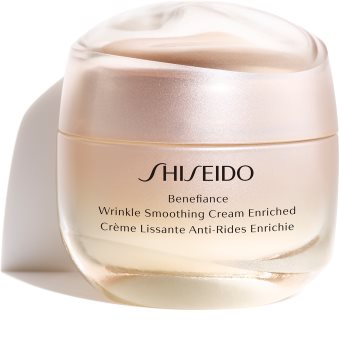 Shiseido Benefiance Wrinkle Smoothing Cream Enriched Anti-Falten-Cremes für den Tag und für die Nacht für trockene Haut