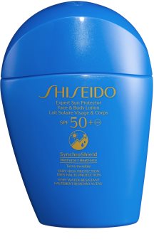 Shiseido Sun Care Expert Sun Protector Face & Body Lotion Sonnenlotion für Gesicht und Körper SPF 50+