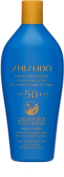 Shiseido Sun Care Expert Sun Protector Face & Body Lotion védő ápolás a káros napsugarakkal szemben