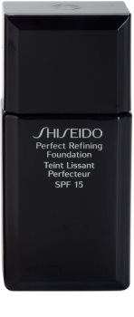 Shiseido Base Perfect Refining maquillaje fluido de larga duración SPF 15