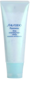 Shiseido Pureness espuma cremosa para una limpieza profunda con microgránulos