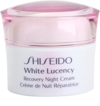 Shiseido White Lucency crema de noche hidratante contra problemas de pigmentación