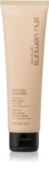 Shu Uemura Blow Dry Beautifier подхранващ и термозащитен крем за гъста и непокорна коса