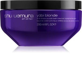 Shu Uemura Yūbi Blonde маска неутрализиращ жълтеникавите оттенъци