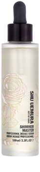 Shu Uemura Master Shimmer sérum protetor de cor para cabelo brilhante