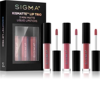 Sigma Beauty Kismatte conjunto de batons