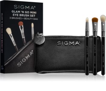 Sigma Beauty Glam N Go set de pensule cu geantă