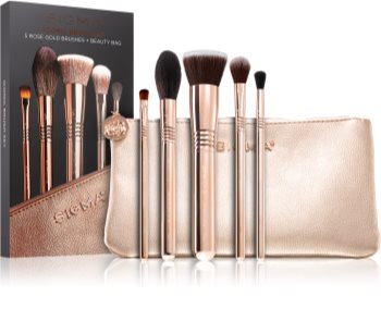 Sigma Beauty Iconic Brush Set Kit de pinceaux avec pochette