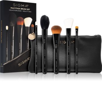 Sigma Beauty Untamed Multitask Brush Set Set čopičev s torbico