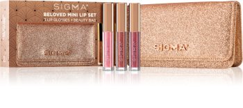 Sigma Beauty Rendezvous Beloved Mini Lip Set комплект гланц за устни (с блясък)