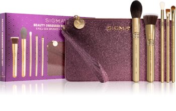 Sigma Beauty Beauty Obsessed Brush Set kistova s torbicom
