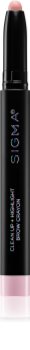 Sigma Beauty Clean Up + Highligh Brow Crayon aufhellender Liner unter die Augenbrauen