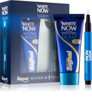 Signal White Now Triple Power Gold Cosmetic Set I Unisex Notino Co Uk