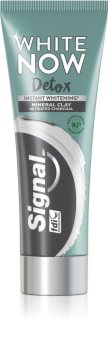 Signal White Now Detox Charcoal Whitening Toothpaste with Activated Charcoal