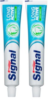 Signal Long Active Fresh Breath pasta de dentes para um hálito fresco duplo