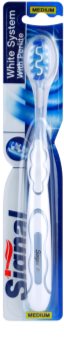 Signal White System brosse à dents medium