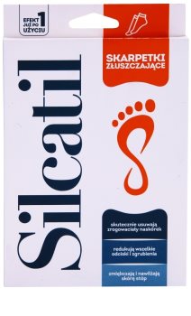Silcatil Foot Care Exfoliating and Moisturising Foot Mask for Softer Feet