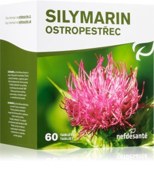 Nefdesanté Silymarin Ostropestřec detoxikace a regenerace jater