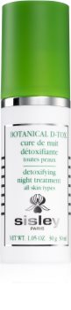 Sisley Botanical D-Tox cuidado de noite detoxificante