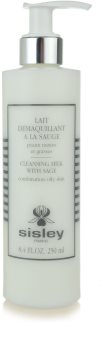 Sisley Cleansing Milk With Sage čisticí pleťové mléko pro mastnou a smíšenou pleť