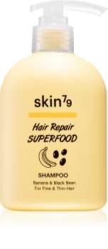 Skin79 Hair Repair Superfood Banana & Black Bean шампоан за финна и уредяваща коса
