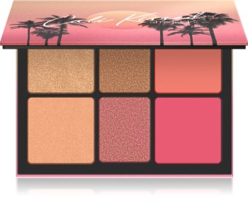 Smashbox Cali Highlight & Blush Palette večnamenska paleta za obraz