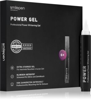 Smilepen Power Gel λευκαντικό στυλό με υφή τζέλ