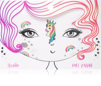 Snails Face Tattoo tatouage visage