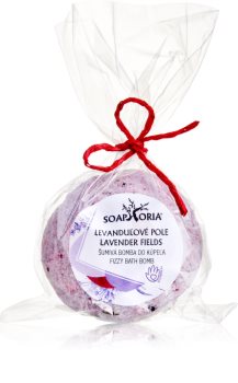 Soaphoria Lavender Fields koupelový balistik s regeneračním účinkem