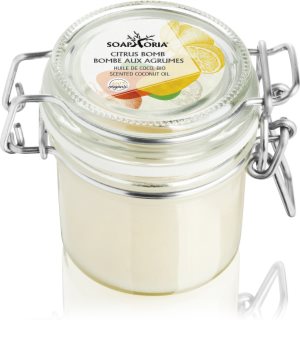 Soaphoria Citrus Bomb bio kókuszolaj arcra és testre