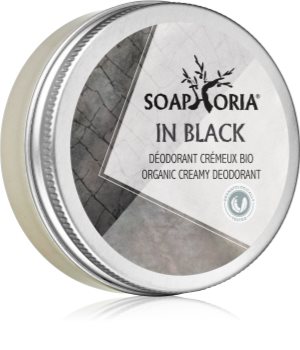 Soaphoria In Black pánsky organický krémový dezodorant