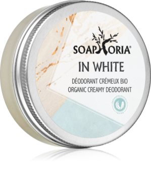 Soaphoria In White Organic Cream Deodorant for Women